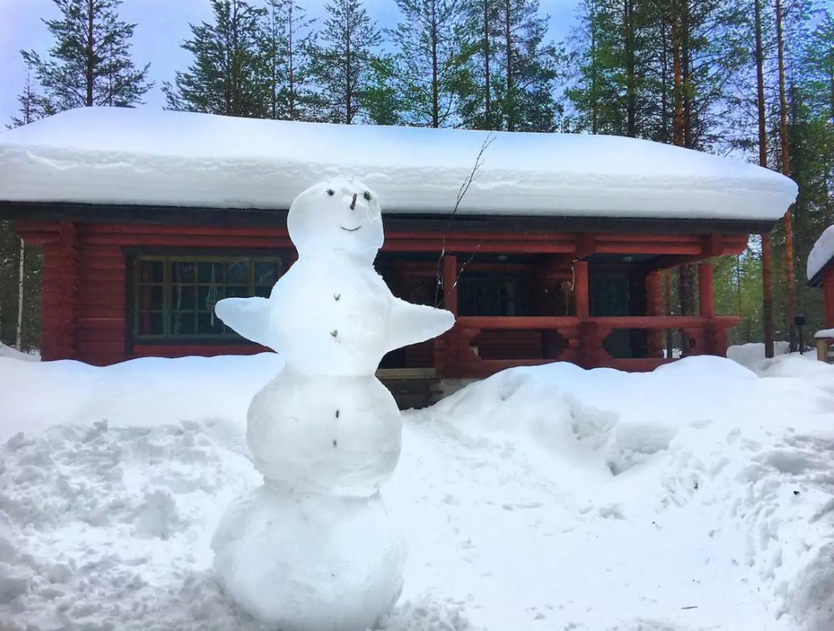 Laavu Holiday Homes Pelkosenniemi Exteriör bild